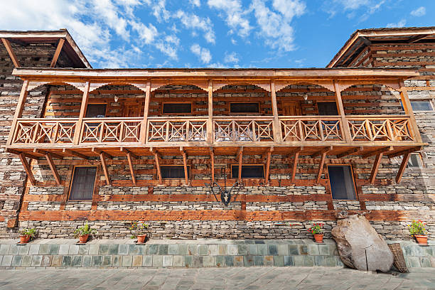 Naggar Castle in Naggar, Himachal Pradesh, India